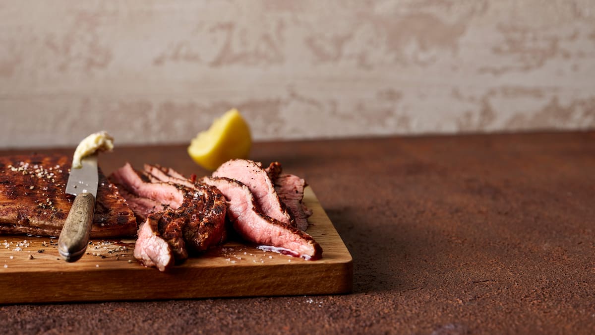 Bavette de bœuf et chilirub