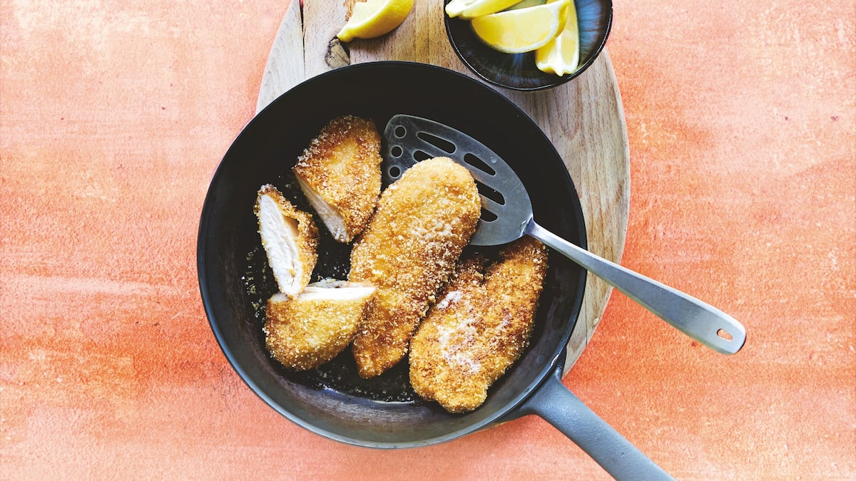 Rezept Pouletbrust mit Sbrinzkruste