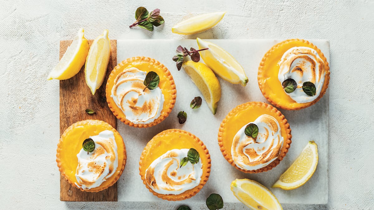 Tartelettes au Citron Meringuées