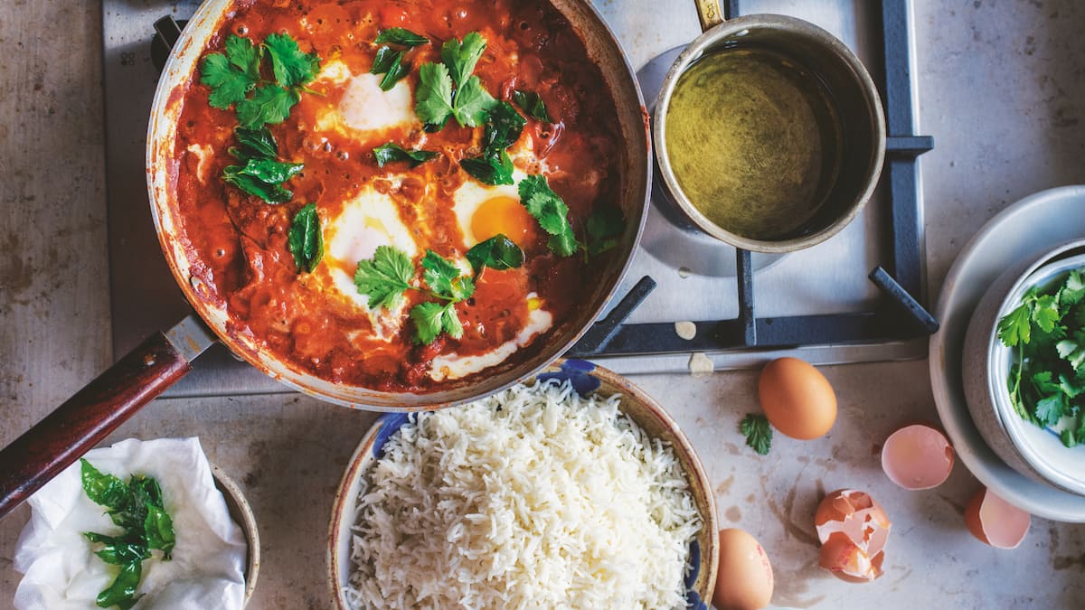 Shakshuka mit Sambal by Yotam Ottolenghi | GaultMillau