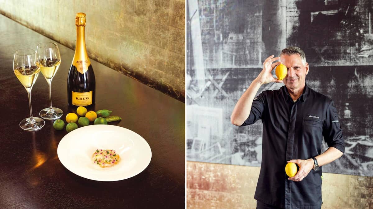 Rezept: Bar de Ligne und Jakobsmuscheln mit Sudachi, Yuzu, Ingwer und Miso