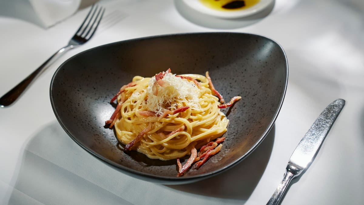 Spaghetti Carbonara La vera ricetta GaultMillau