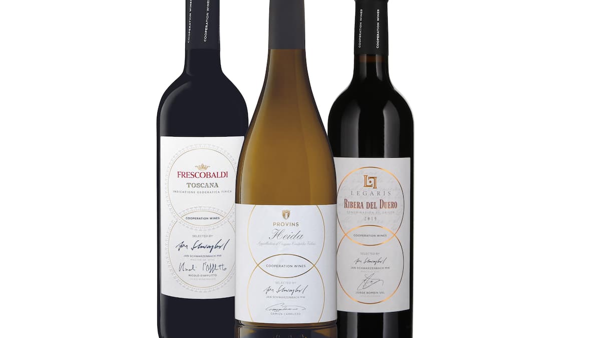 Weine von Coop Mondovino CooperationWeine sind Einzelstücke GaultMillau