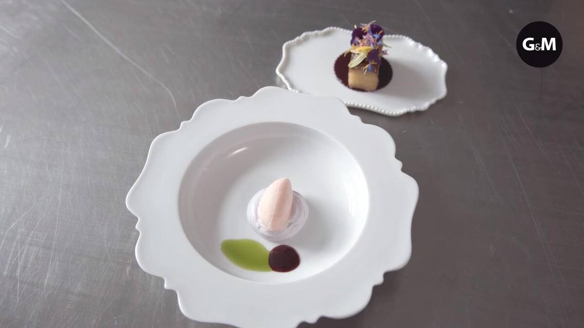 Rezept: Armer Ritter mit Champagnerglace von Andreas Caminada