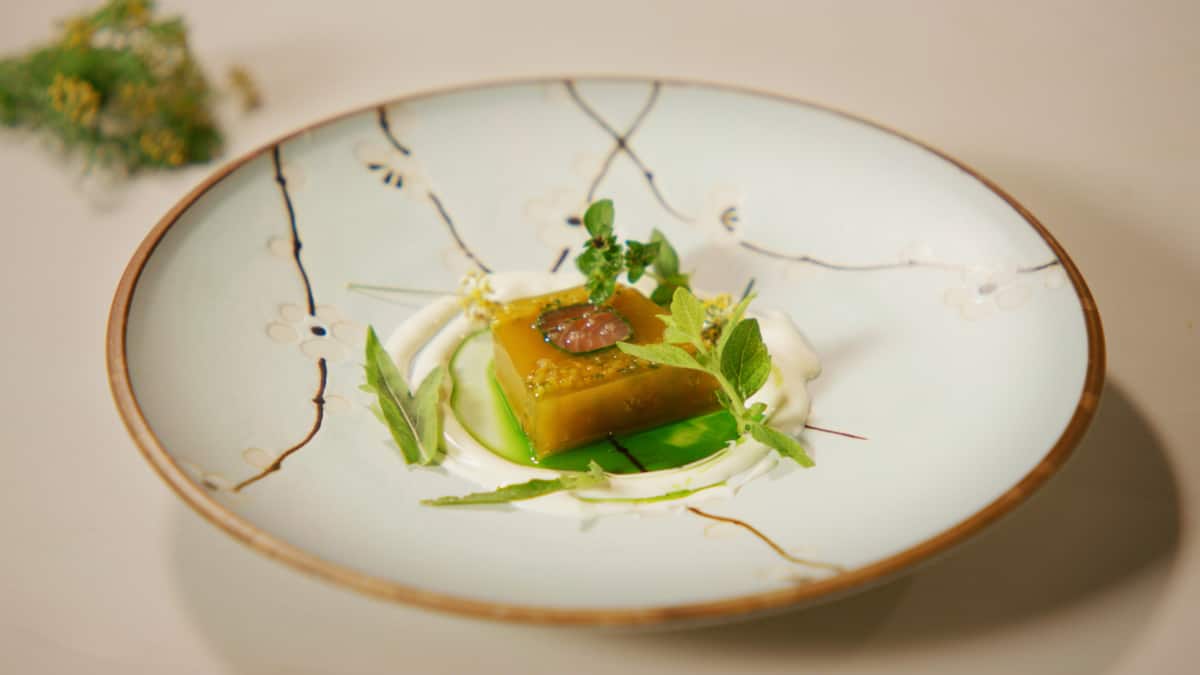 Rezept für Terrine vom Saibling by Starkoch Andreas Caminada