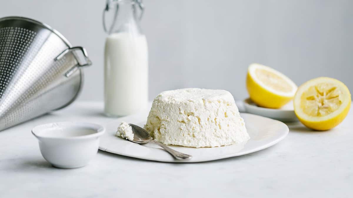 How to Ricotta selber machen GaultMillau