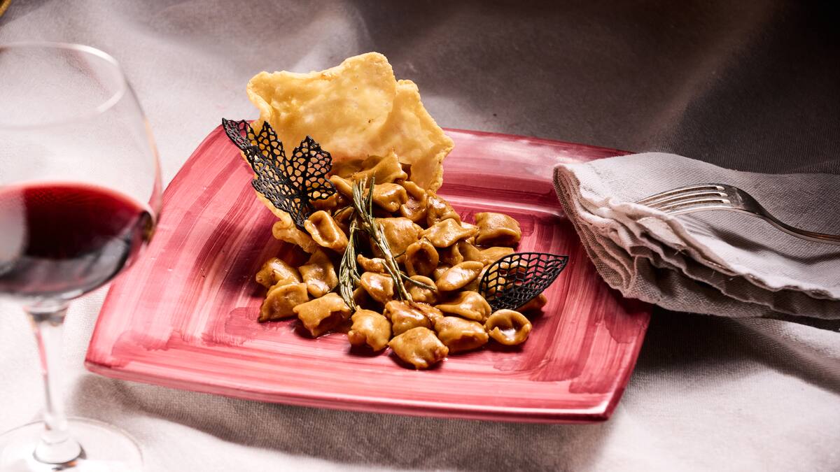 Délicieuses pâtes dans l'un des meilleurs restos italiens de Genève GaultMillau