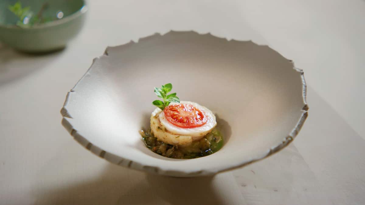 Rezept Seezungenröllchen mit Tomate by Andreas Caminada