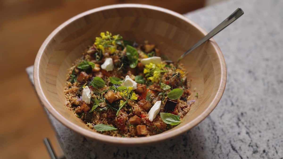 Salade de Couscous aux Légumes d'Été