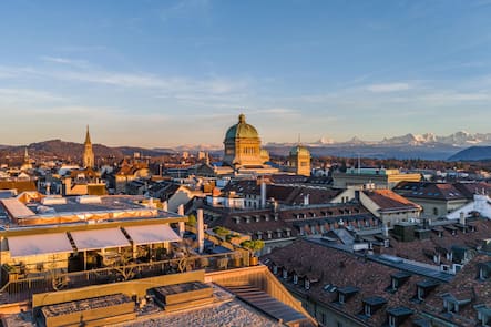 Nido-Ristorante, Rooftop Restaurant im LOEB, Bern, BE