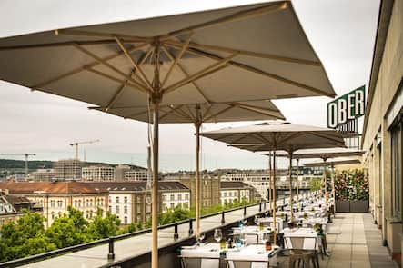 Aussenansicht Sommer George Bar and Grill Zuerich Zürich, 4.4.2017 © HO