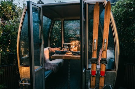 Winter Wonder-Garden, Hotel Widder, Zürich.