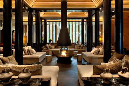 The Lobby - The Chedi Andermatt - Andermatt, 13.6.2017 - HO