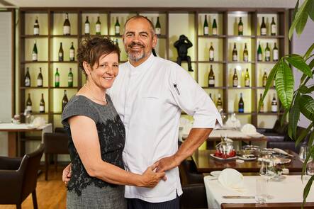 Hotel und Restaurant Rössli Bad Ragaz, Gastgeber Doris und Ueli Kellenberger, 18.06.2020. Foto Lucia Hunziker Restaurant Roessli und Metzgerei Kellenberger in Bad Ragaz © Lucia Hunziker
