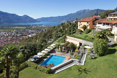 Aussenansicht Sommer Villa Orselina Orselina-Locarno, 21.8.2017 © HO