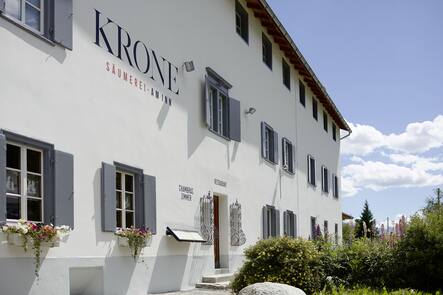 Krone a SA$?umerei am Inn, La Punt 2022, GR