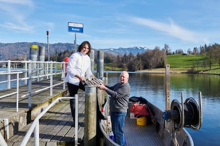 Theo Zimmermann und Dominic Bürli