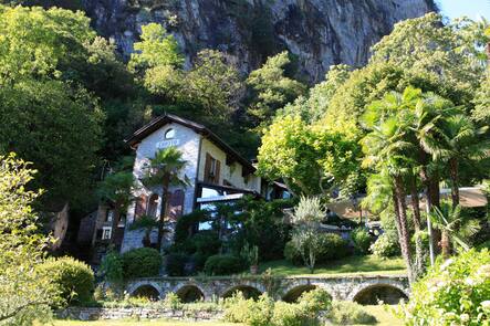 Aussenansicht Sommer Da Enzo Ponte Brolla, 12.1.2017 © Marcus Gyger