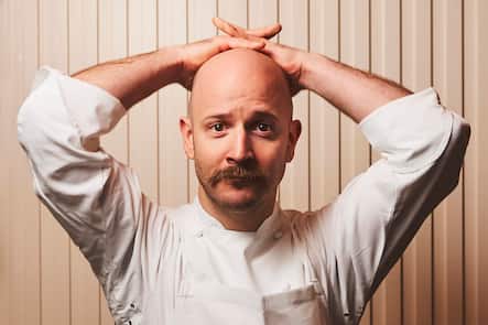 Züeri isst, Live Cooking, Restaurant Rosi Zürich, Pascal Grob, Markus Stöckle, Beschwipster Zopf Züeri isst, Live Cooking, Restaurant Rosi Zürich, Pascal Grob, Markus Stöckle, Beschwipster Zopf