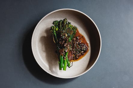 Fabian Fuchs, Neue Taverne, Zürich, place to b, Polenta, Apfel, Bimi-Brokkoli, Morchel