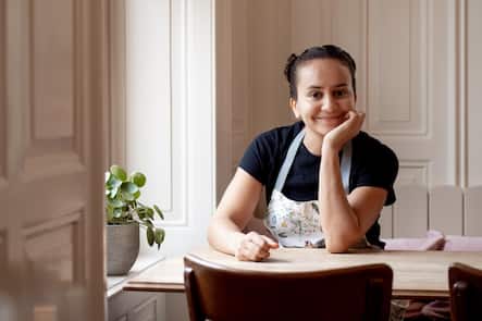 Zineb "Zizi" Hattab, Kle, Zürich (Entdeckung des Jahres 2021) - Vegane Küche - 30.11.2020 - Copyright Olivia Pulver Zizi Hattab, Zineb Hattab, Kle, Zürich © Olivia Pulver