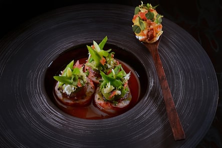 Hummer mit Tomate, Franck Giovannini, Crissier