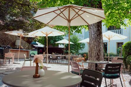 Casa Caminada, FA 1/4rstenau, GR Garten