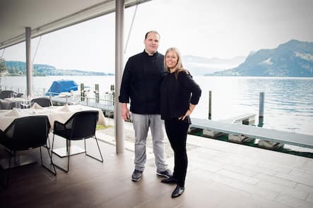 GM_Pärchen Wirtschaft_Belvedere Hergiswil, Fabian Inderbitzin, Yvonne Chappuis