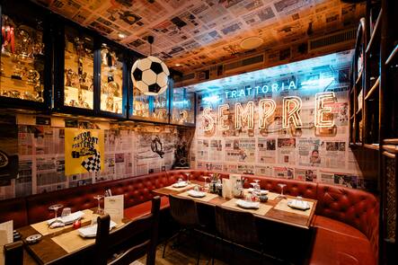 Trattoria Sempre, Restaurant Portrait Bindella, 23. Januar 2025, Trattoria Siempre, Bern, Copyright Roy Matter