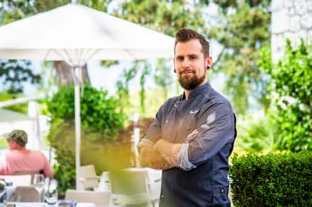 Lunch auf dem Bürgenstock 2021: Manuel Zünd, Oak-Grill, Bürgenstock