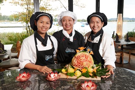 Restaurant Deltaverde Thai Cuisine, Deltapark Vitalresort in Gwatt bei Thun © Romel Janeski Deltaverde Thai Cuisine, Deltapark Vitalresort, Gwatt bei Thun. Thailändisches Restaurant © HO Deltaverde Thai Cuisine, Deltapark Vitalresort, Thun © HO