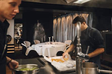 Hotel Vals 7132, Restaurant Silver.