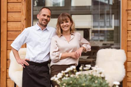 Janine Grandsire und Yannick Grandsire - Restaurant Lâ Atelier Grandsire Zermatt - 1. Juli 2021 - Copyright Olivia Pulver