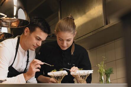 Paul Gabayé und Stéphanie Zosso