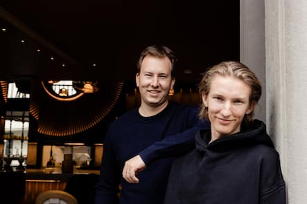 David Geisser (l.) und Bruder Benjamin Geisser (r.)Â