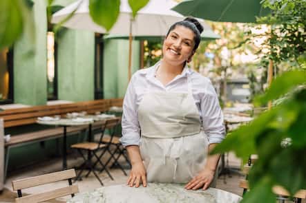 Porträt Elif Oskan, Chef, Restauran Gül in Zürich, ZH