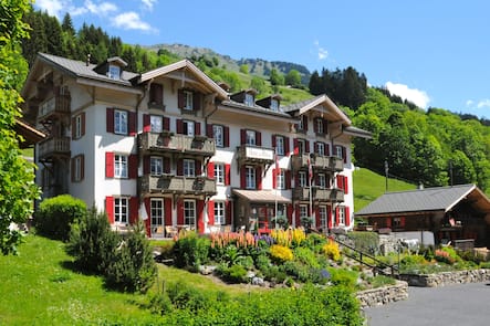 Hôtel du Pillon, Diableret, hôtel historique