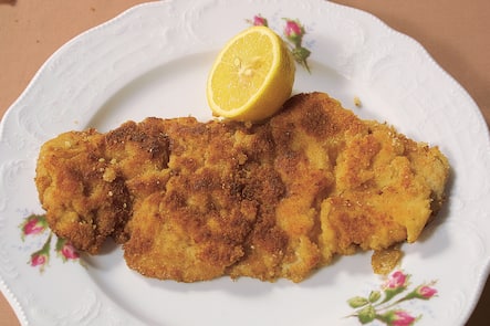Wiener Schnitzel mit viel Butter