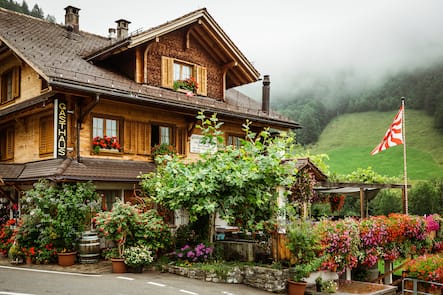 Restaurant Kaiserstock, Riemenstalden SZ - Robert Gisler, Küchenchef, Vroni Gisler und Joel Gisler - Donnerstag, 22. August 2019 - Copyright Olivia Pulver