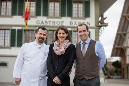 v.l. Martin mit seiner Frau Manuela Thommen und Bruder Philipp Thommen
