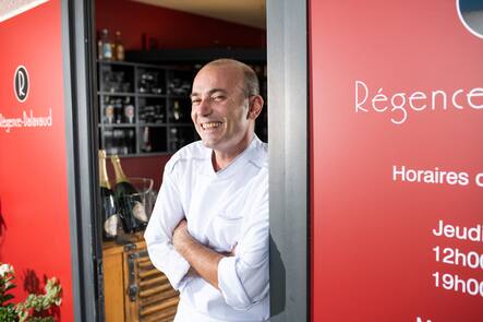 Samuel Destaing, Küchenchef, Restaurant La Régence, Vétroz