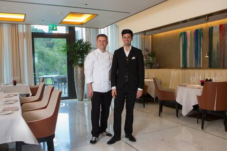 Stefan Heilemann (l) mit Stefano Petta (r), Ecco Zuerich