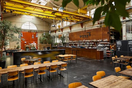 Restaurant Bar Werk 8, Dornacherstrasse 192, in Basel, 21.09.2018, Foto Lucian Hunziker