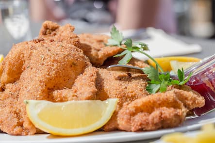 Wiener Schnitzel Sonnmatten Zermatt