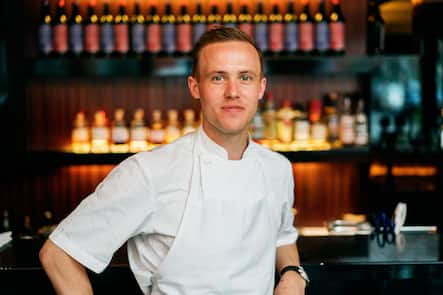 David Heimer im Restaurant Wermut in Zürich