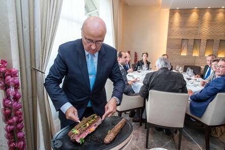 60 ans Restaurant de lâHôtel de Ville de Crissier,(PHOTO-GENIC.CH/ OLIVIER MAIRE)