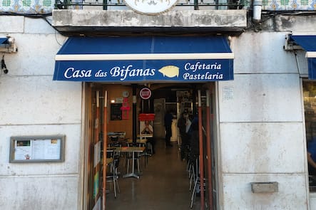 Top 5 cafés capitales Lisbonne Casa das Bifanas