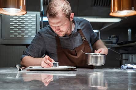 Küchenchef Pascal Steffen, Restaurant Roots, Basel - 8. August 2018 - Copyright Olivia Pulver