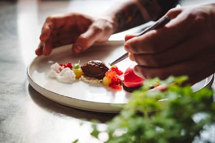 Tobias Hösli, Chefkoch, Marktküche Zürich (Veganes Restaurant) - 12. Juli 2020 - Copyright Olivia Pulver