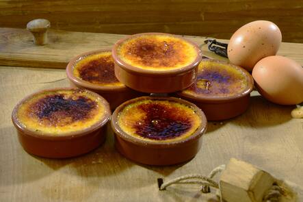 Crème brûlée Mirto Merchesi